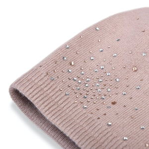Silkee 100% Silk Lined Cashmere blend Beanie Hat